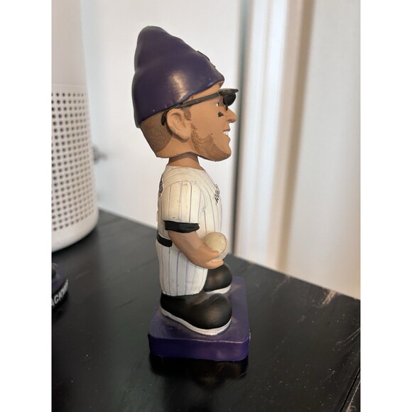 Colorado Rockies Troy Tulowitzki Garden Gnome Bobblehead-2014-#2-MLB-GUC - Picture 3 of 5